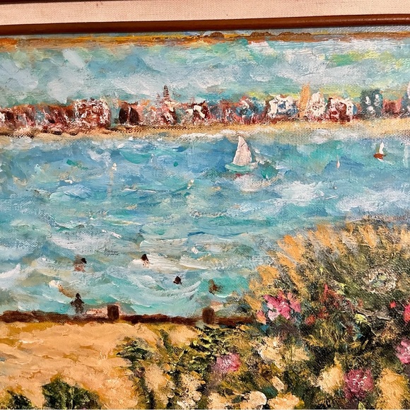 Framed Coastal Landscape Framed Art Print - Picture 6 of 13